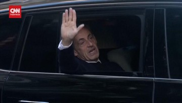 VIDEO: Eks Presiden Prancis Sarkozy Mulai Jalani Penjara Lima Tahun