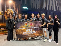 Tim Binaraga DKI Raih Medali Terbanyak di WFF Universe Malaysia