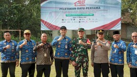 Wabup Klaten Hadiri Peletakan Batu Pertama Gerai Kopdes Merah Putih
