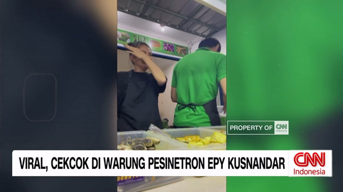 VIDEO: Viral Cekcok di Warung Milik Epy Kusnandar Bikin Istri Menangis