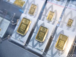 Harga Emas Antam Masih Melempem