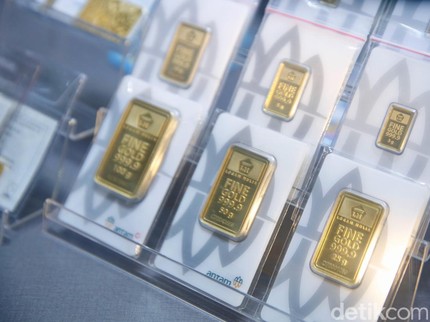 Sempat Turun, Harga Emas Antam Logam Mulia Tembus Rp2,8 Juta Lagi
