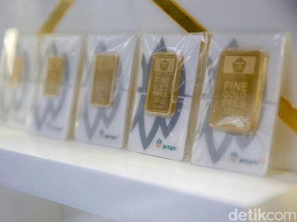Harga Emas Antam, UBS & Pegadaian Galeri 24 Hari Ini Turun Semua, Cek Nominalnya