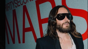 Jared Leto Diam-diam Beri Kejutan untuk Penonton di Pemutaran Film, Bioskop Malah Sepi