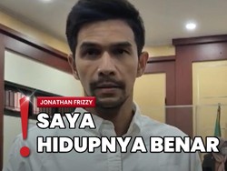 Divonis 8 Bulan Penjara, Jonathan Frizzy Merasa di Titik Terendah
