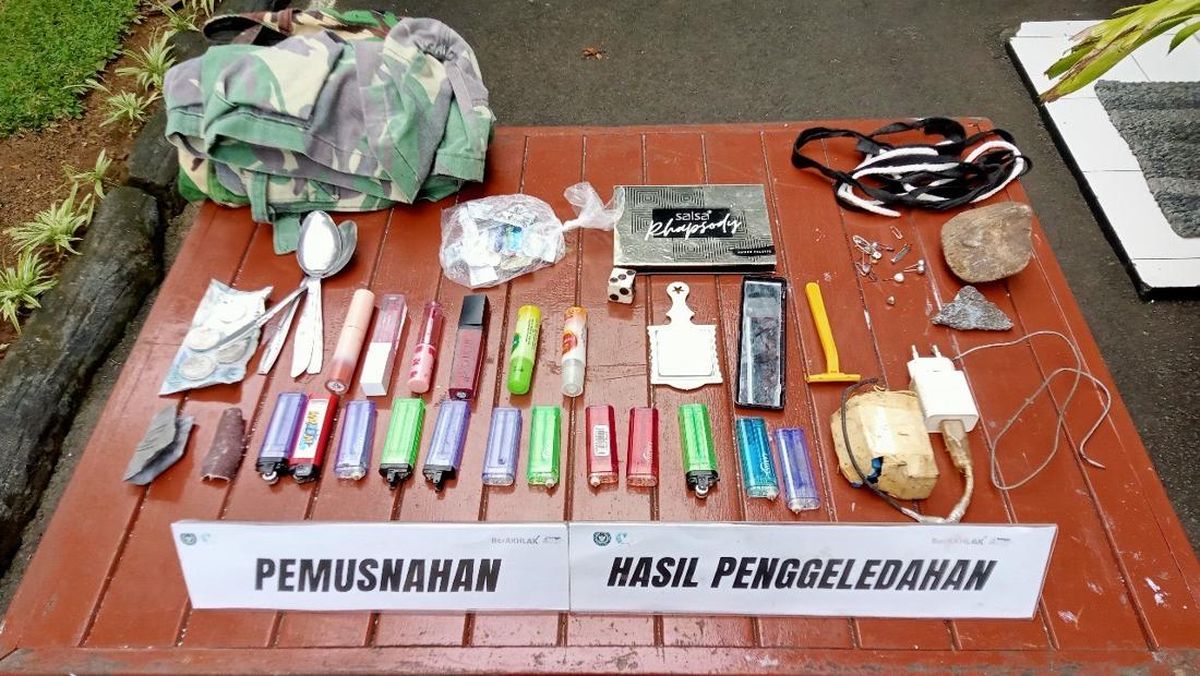 Setahun Giat Razia, Kemenimipas Musnahkan Puluhan Ribu Halinar
