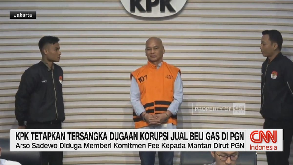 VIDEO: KPK Tetapkan Tersangka Dugaan Korupsi Jual Beli Gas di PGN