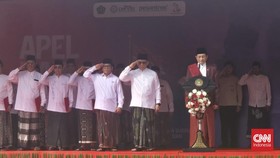 Menag Pimpin Apel Hari Santri 2025