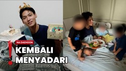 Tanpa Jule, Momen Na Daehoon Rayakan Ultah ke-32 Bareng Anak