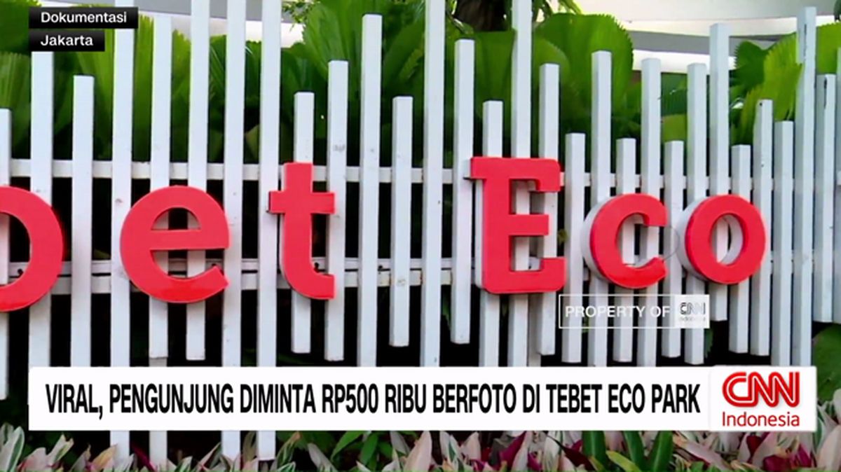 VIDEO: Pengunjung Diminta Rp500 Ribu untuk Berfoto di Tebet Eco Park