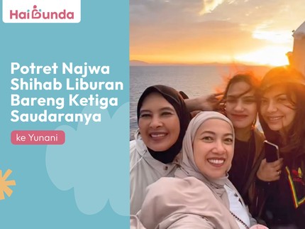 Potret Najwa Shihab Liburan Bareng Ketiga Saudaranya ke Yunani