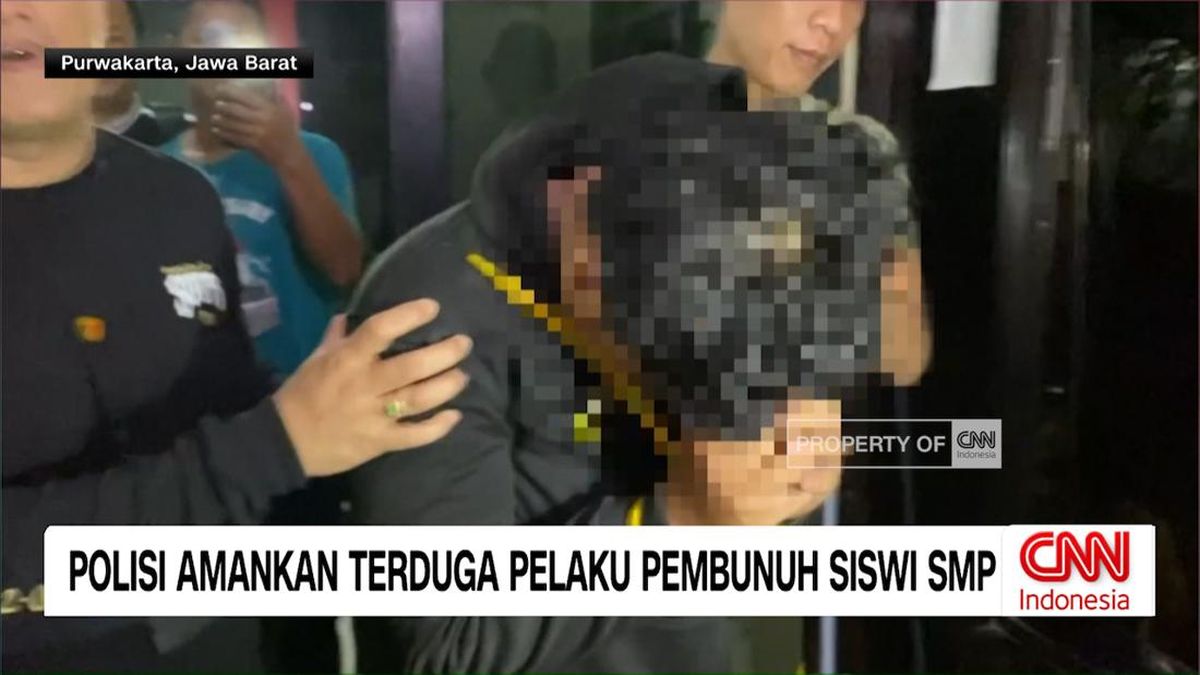 VIDEO: Polisi Amankan Terduga Pelaku Pembunuh Siswi SMP
