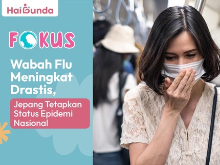 Wabah Flu Meningkat Drastis, Jepang Tetapkan Status Epidemi Nasional