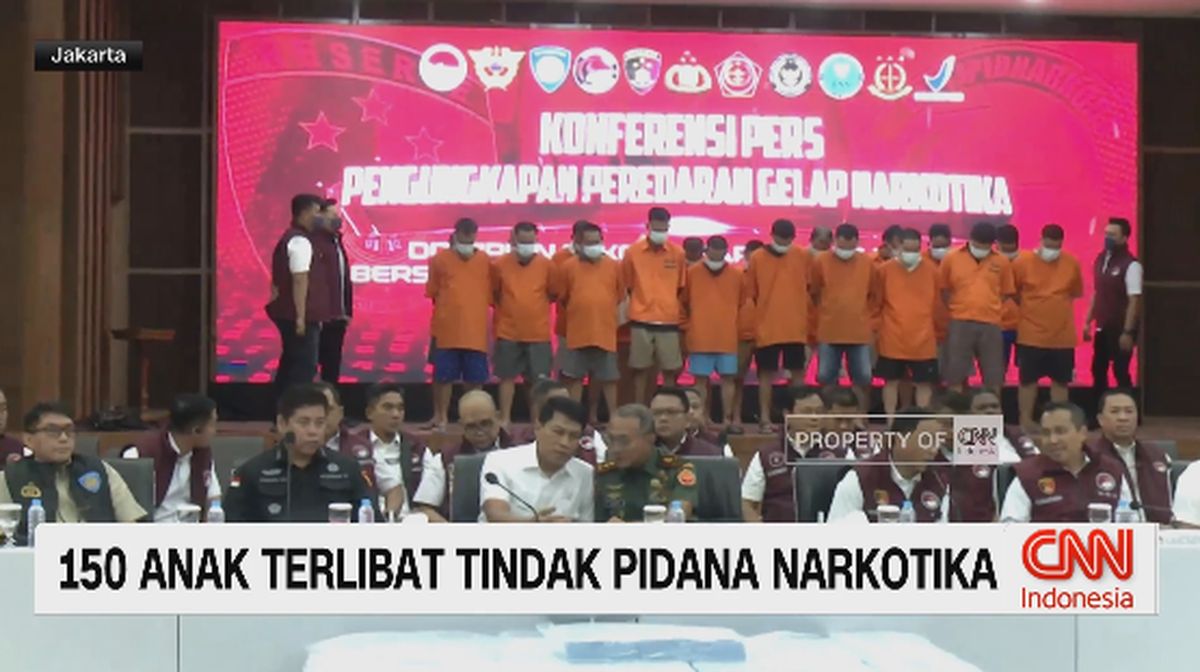 VIDEO: 150 Anak Terlibat Tindak Pidana Narkotika