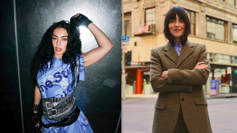 Charli XCX & Dakota Johnson Charli XCX & Dakota Johnson