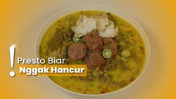 Resep Soto Kuning Bogor Isi Jeroan ala Chef Steby, Kuahnya Melimpah!