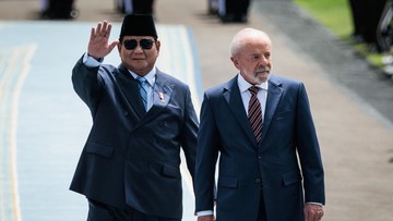 Prabowo Puji Presiden Brasil Lula: Saya Ikuti Banyak Kebijakan Anda