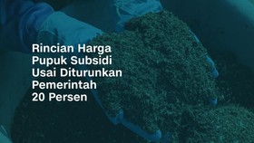 INFOGRAFIS: Rincian Harga Pupuk Subsidi Usai Diturunkan 20 Persen
