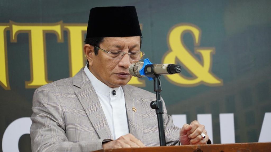 Menag Nasaruddin Umar Minta Maaf Terkait Pernyataan Tinggalkan Zakat