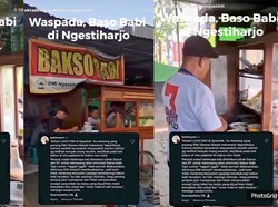 Bikin Muslim Terkecoh, Warung Bakso Ini Diberi Label Bakso Babi