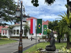 Istana Jakarta Bersolek Jelang Pertemuan Prabowo dengan Presiden Brasil Lula