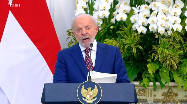 Presiden Brasil Lula Ungkap Bakal Nyapres di Pemilu 2026 Lula da Silva berniat mencalonkan diri untuk masa jabatan keempat.