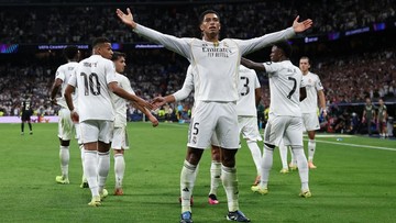Sorotan Dunia Olahraga CNN Sport : FOTO: Bellingham Pahlawan Real Madrid Bungkam Juventus