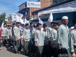 Pawai Ribuan Santri di Cianjur, Sejumlah Jalan Protokol Ditutup Sementara