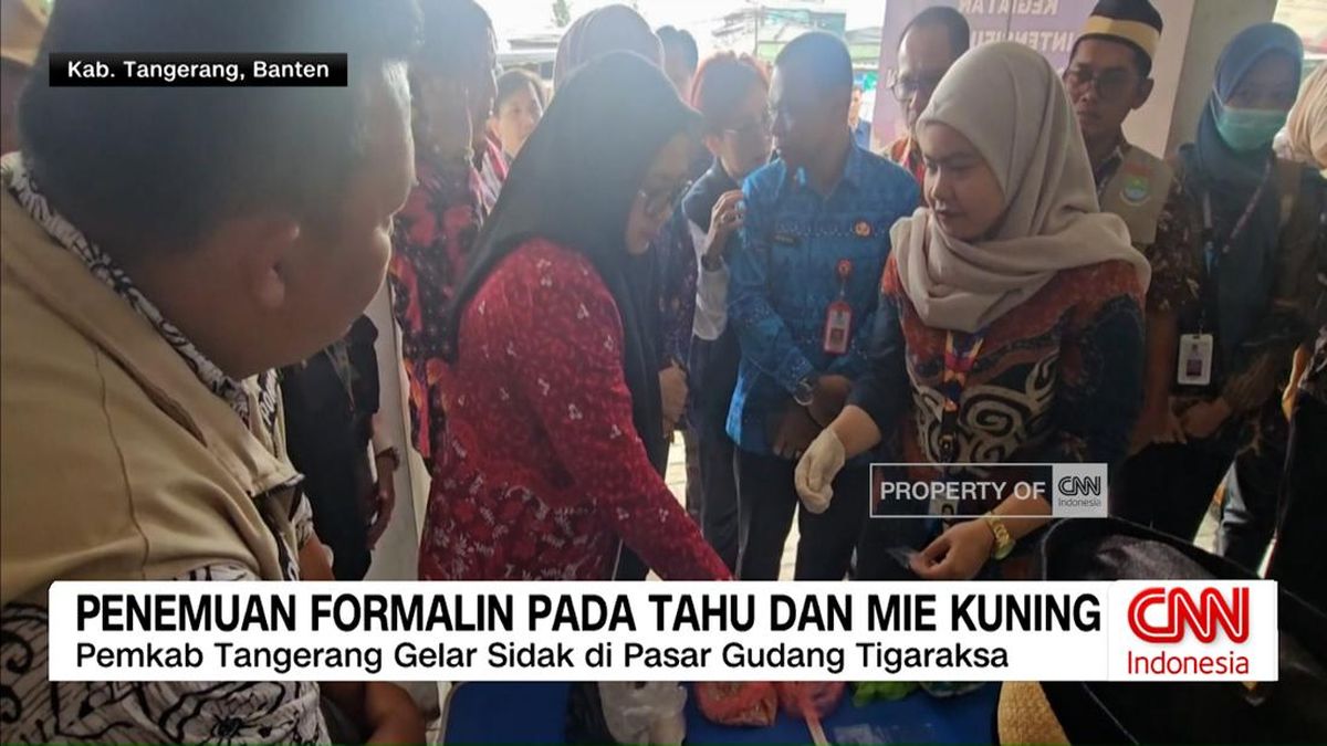 VIDEO: Penemuan Formalin pada Tahu dan Mi Kuning