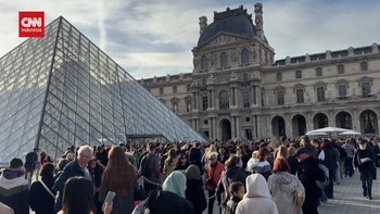 VIDEO: Museum Louvre Buka Kembali Setelah Insiden Pencurian
