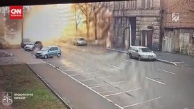 VIDEO: Detik-detik Serangan Rusia Hantam TK di Kyiv Ukraina