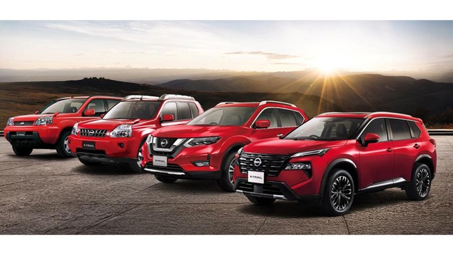 Bagaimana perjalanan SUV Nissan X-Trail yang kini telah beredar di 95 negara itu?