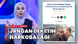 Jalani Sidang Online, Ammar Zoni Dapat Dukungan Sahabat dan Kekasih