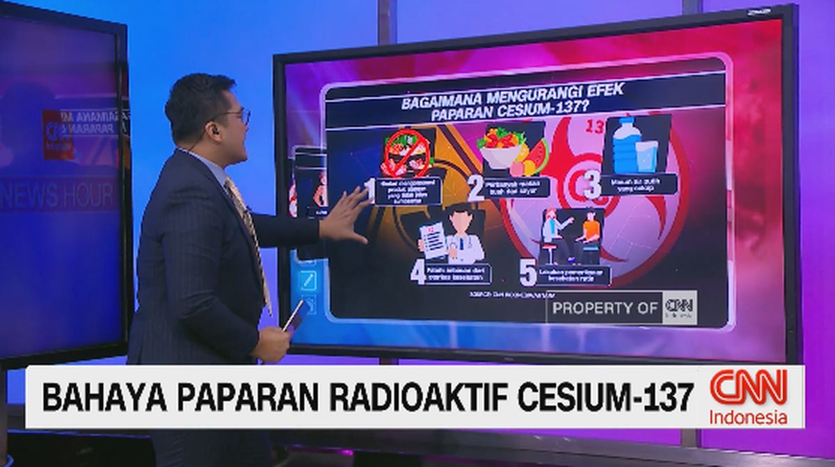 VIDEO: Bahaya Paparan Radioaktif Cesium-137