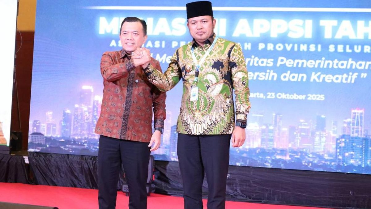 Rudy Mas'ud Resmi Nahkodai APPSI, Ungkap 3 Fokus Utama Program Kerja