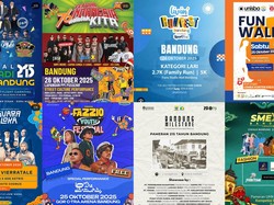Jadwal Lengkap Event Bandung Akhir Pekan Ini, 25-26 Oktober 2025