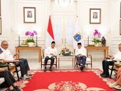 Ini yang Dibahas dalam Pertemuan Gus Ipul dan Pramono Anung di Balai Kota