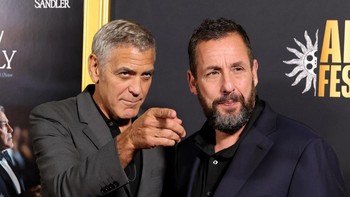 FOTO: Persahabatan George Clooney dan Adam Sandler Jadi Film Jay Kelly