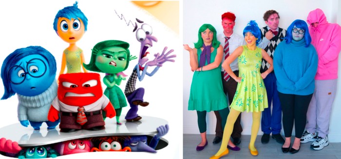 Kostum Halloween 2025: Inside Out 2. Kostum cocok untuk friend group/Foto: gpu.id/pinterest.com/brooklynandbaileyofficial