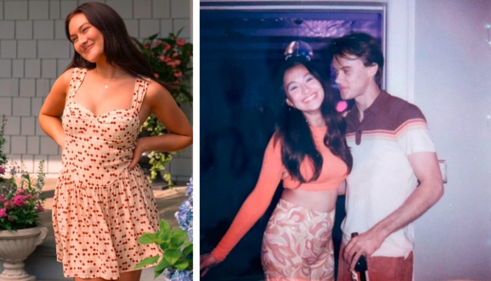 Kostum Halloween 2025: The Summer I Turned Pretty. Summer-girl aesthetic, dress floral, rambut bergelombang natural, dan makeup glowing yang effortless. /Foto: instagram.com/melfreakingrubes