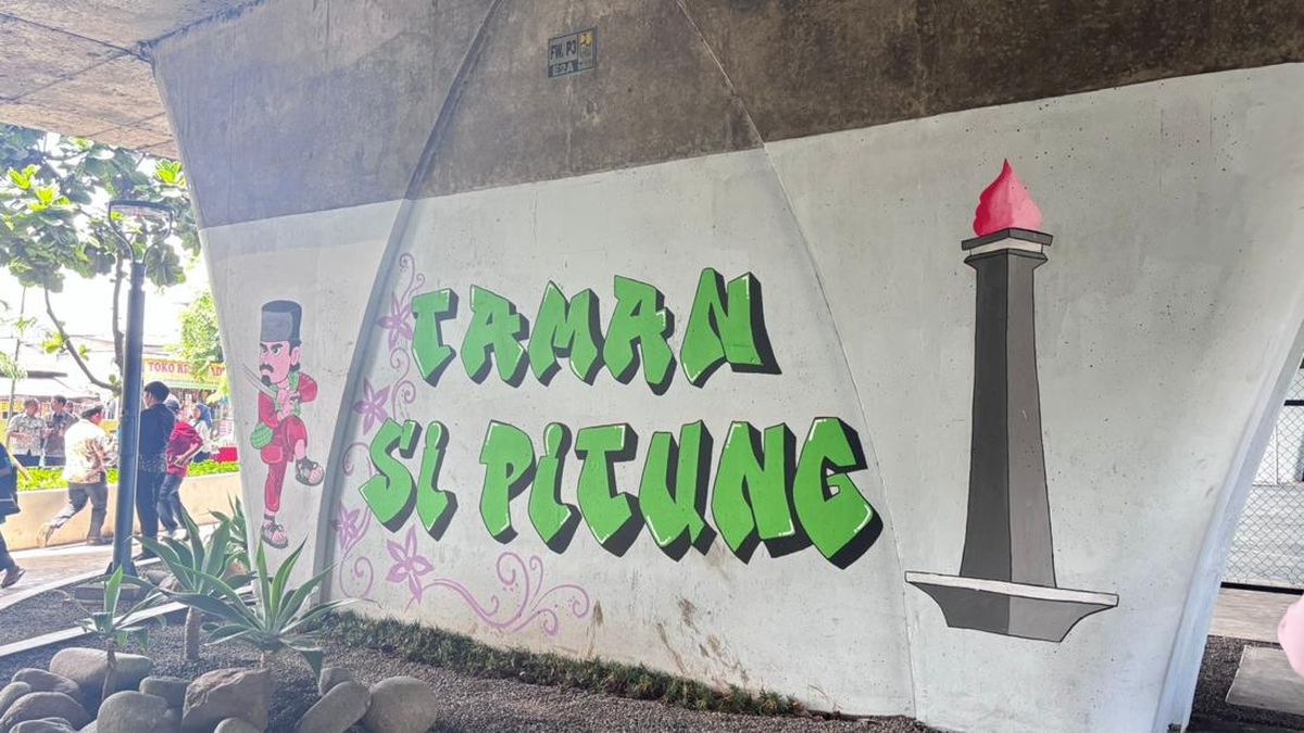 Taman Si Pitung Resmi Dibuka di Bawah Kolong Tol Wiyoto Wiyono Jakut