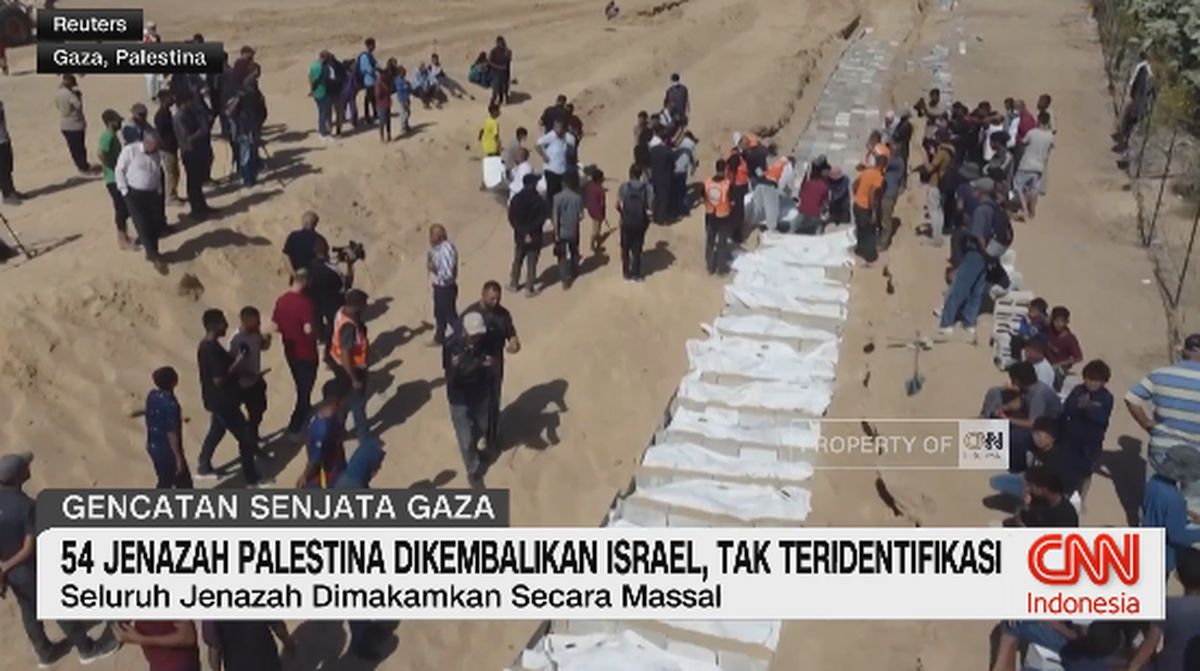 VIDEO: Pengembalian Jenazah Sandera Israel dan Hamas