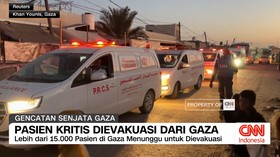VIDEO: Pasien Kritis Gaza Dievakuasi ke Luar Negeri di Tengah Konflik