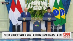 VIDEO: Presiden Brasil: Saya Kembali ke Indonesia Setelah 17 Tahun