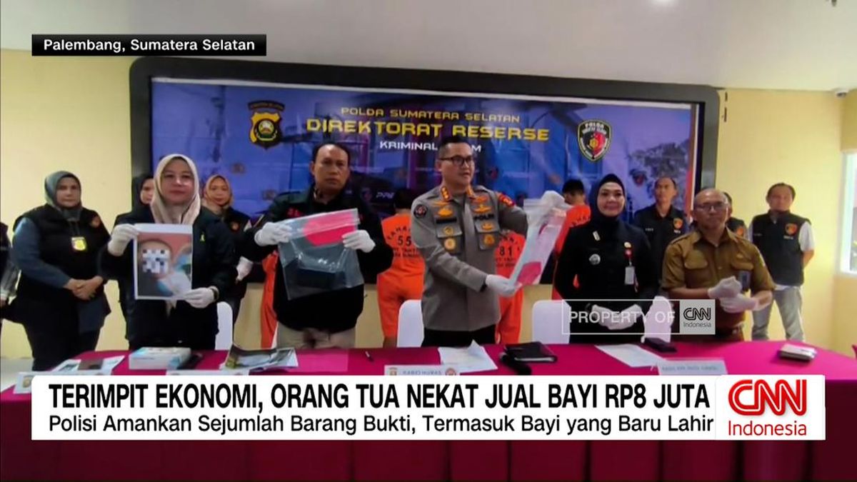 VIDEO: Terimpit Ekonomi, Orang Tua Nekat Jual Bayi Rp8 Juta