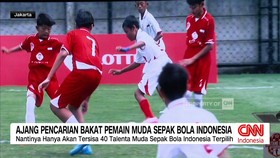 VIDEO: Ajang Pencarian Bakat Pemain Muda Sepak Bola Indonesia