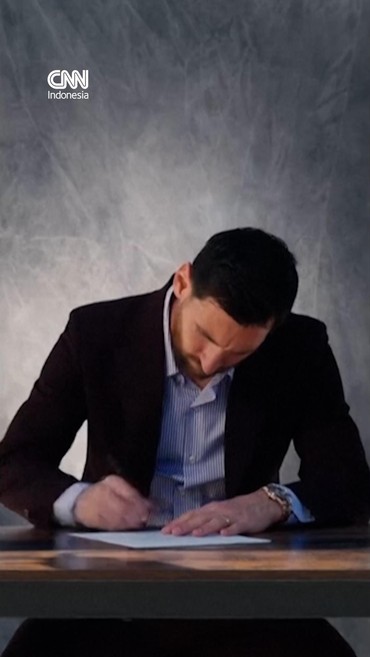 VIDEO: Messi Perpanjang Kontrak, Perkuat Inter Miami Hingga 41 Tahun