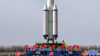 VIDEO: Aktivitas Roket Shenzhou-21 China Dipindah ke Landasan