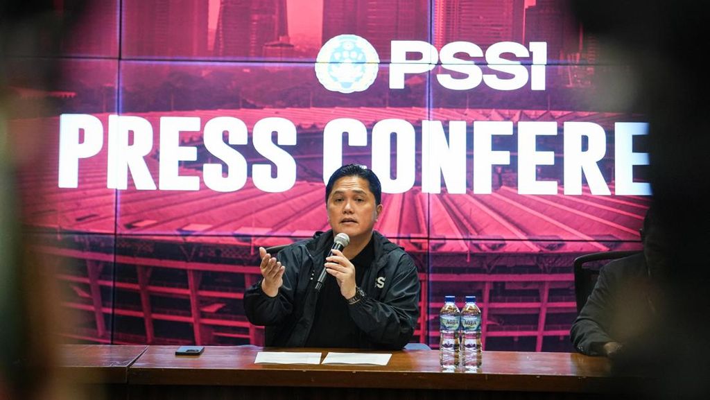Pesan Erick Thohir untuk Timnas Indonesia Jelang Lawan Jepang