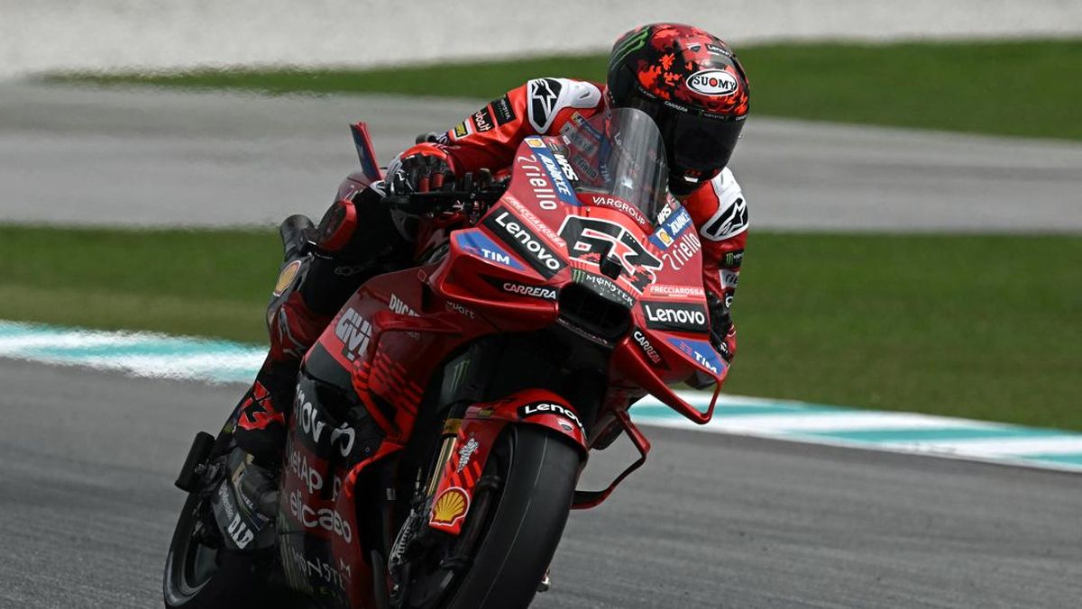 Hasil Sprint Race MotoGP Malaysia: Bagnaia Menang, Marquez Ke-2
